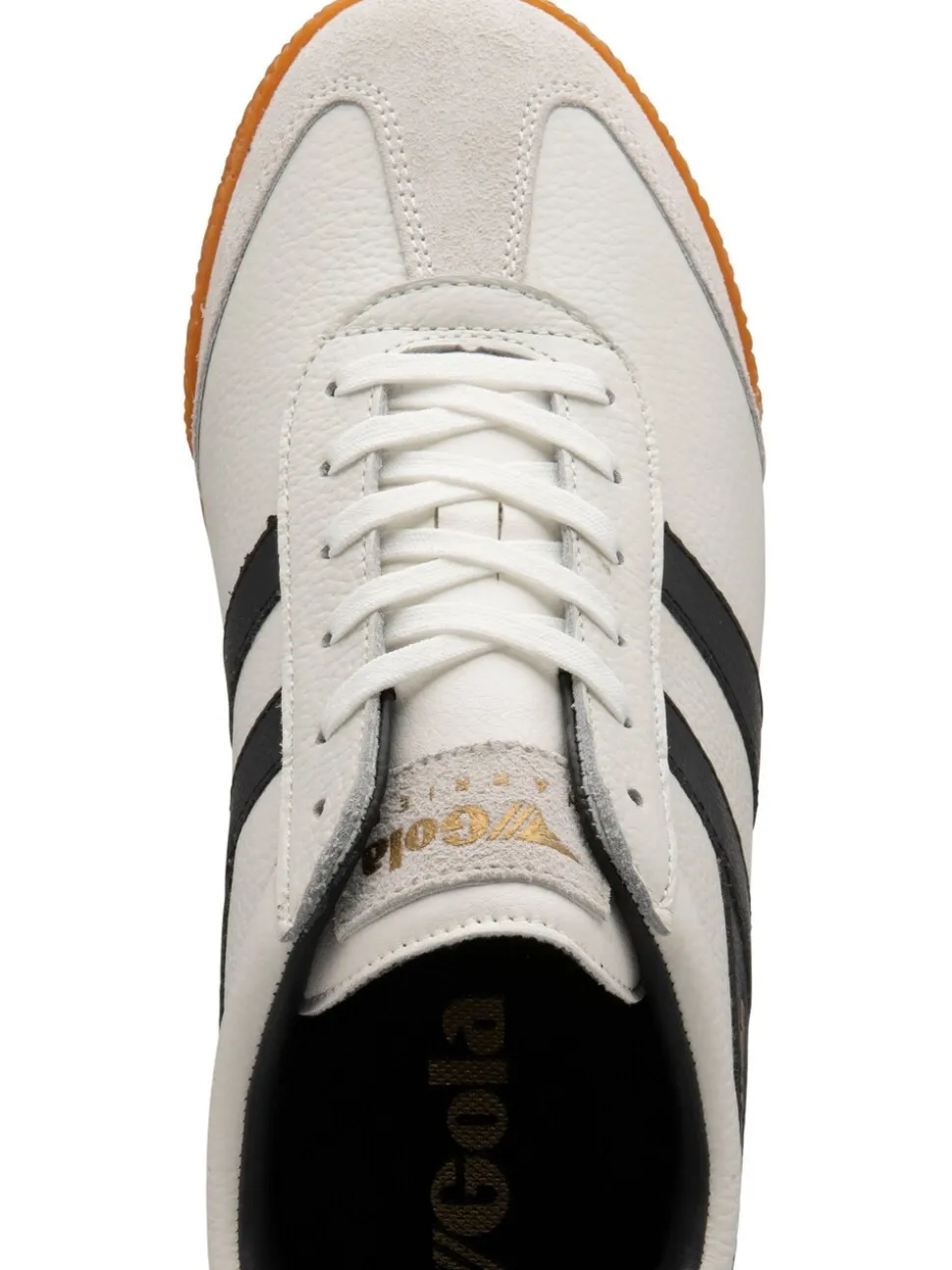 Gola Black Mens Harrier Trainers