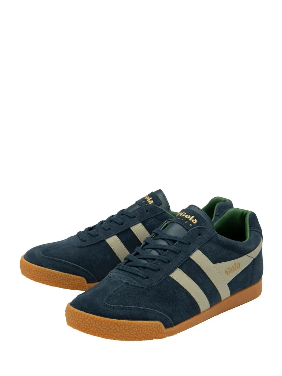 Gola Navy/Grey Mens Harrier Trainers