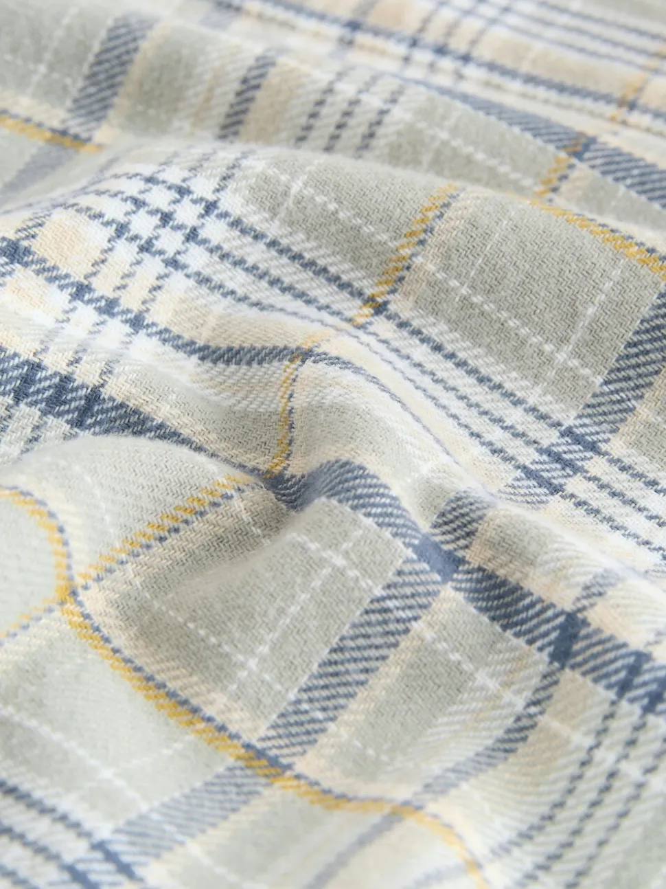 Green Check Long Sleeve Shirt