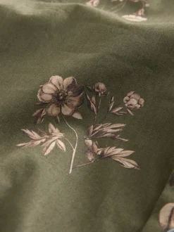 Green Floral Kew Garden Long Sleeve Shirt
