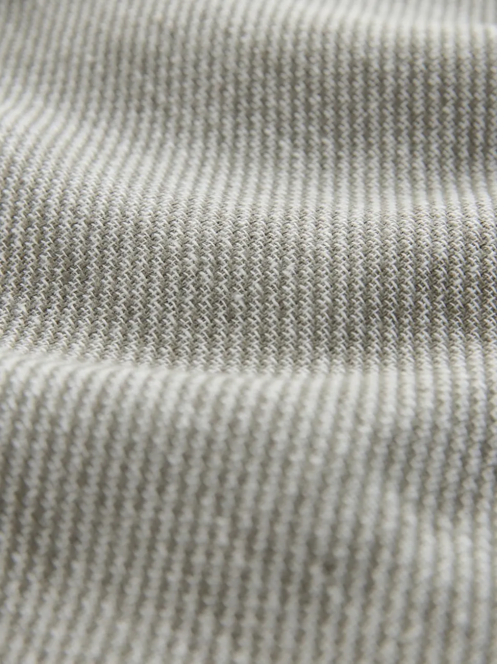 Green Linen Blend Elasticated Waist Shorts