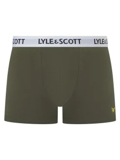 Green Lyle & Scott Underwear Trunks 3 Pack