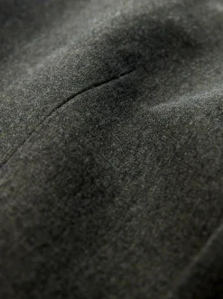 Green Merino Wool Blend Suit Waistcoat