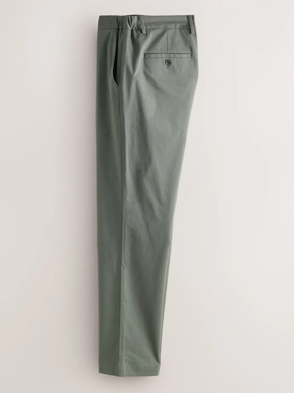 Green Muscle Fit N.Premium Smart Cotton TENCEL™ Lyocell Blend Chinos With Comfort Waistband