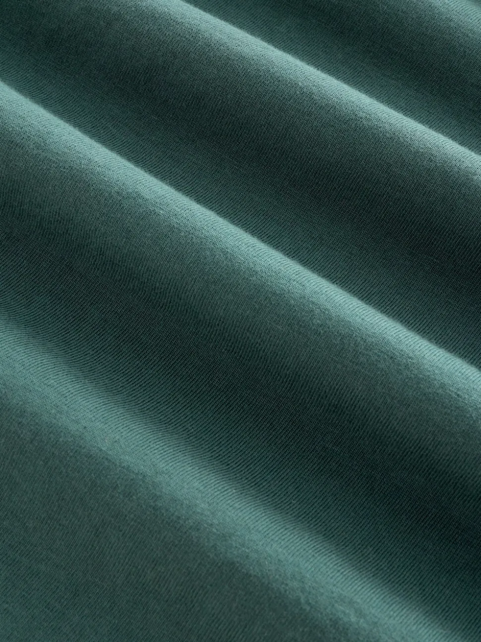 Green Pine Regular Fit Essential Crew Neck Cotton T-Shirt