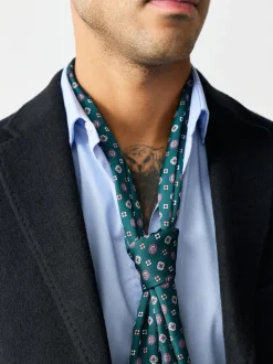 Green Printed Scarf