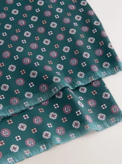 Green Printed Scarf