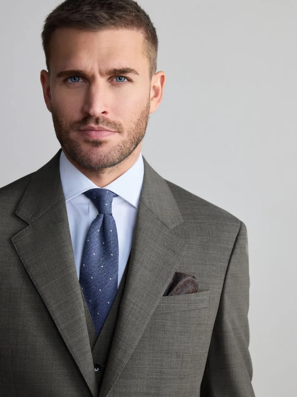 Green Regular Fit Signature Nova Fides 100% Italian Wool Suit Jacket