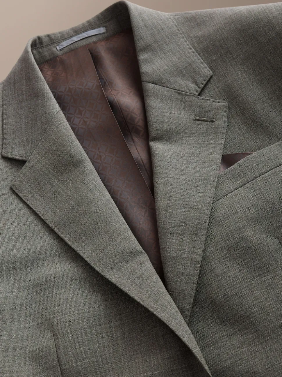Green Regular Fit Signature Nova Fides 100% Italian Wool Suit Jacket