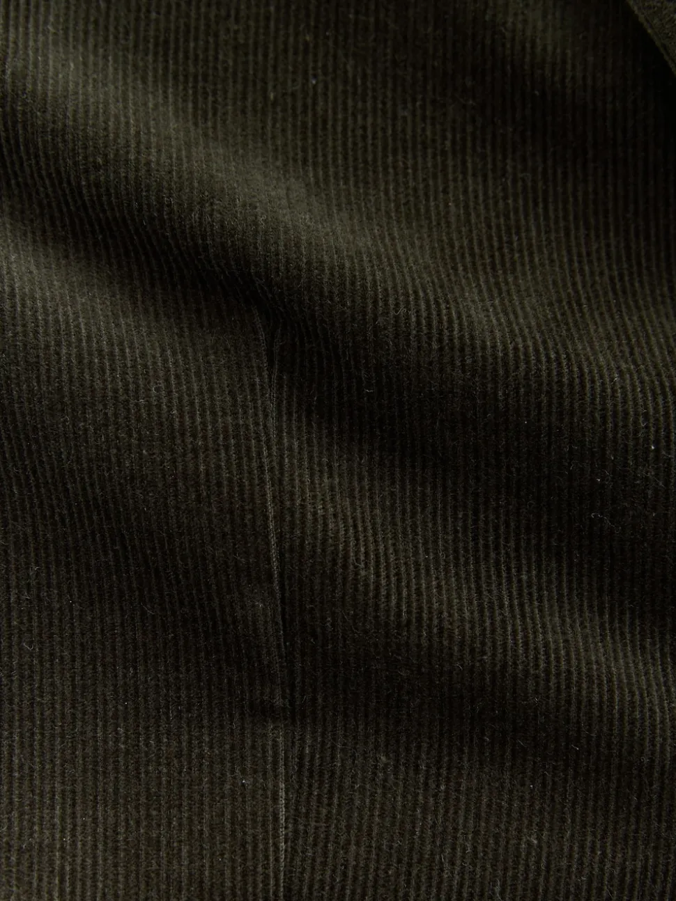 Green Relaxed Fit Corduroy Suit Jacket