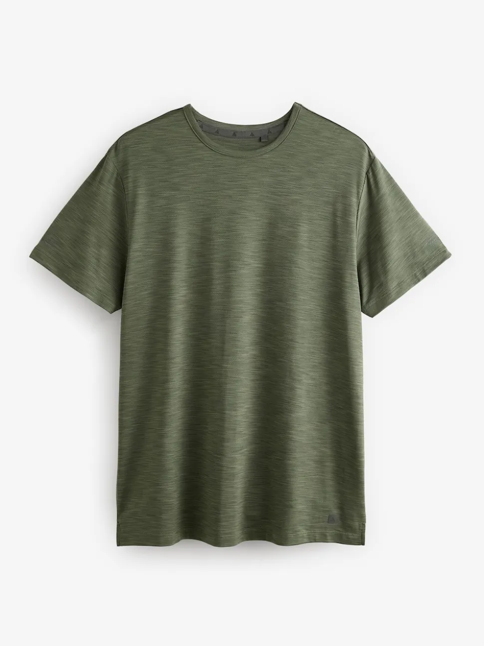 Green Short Sleeve Tee Active Gym Training Top