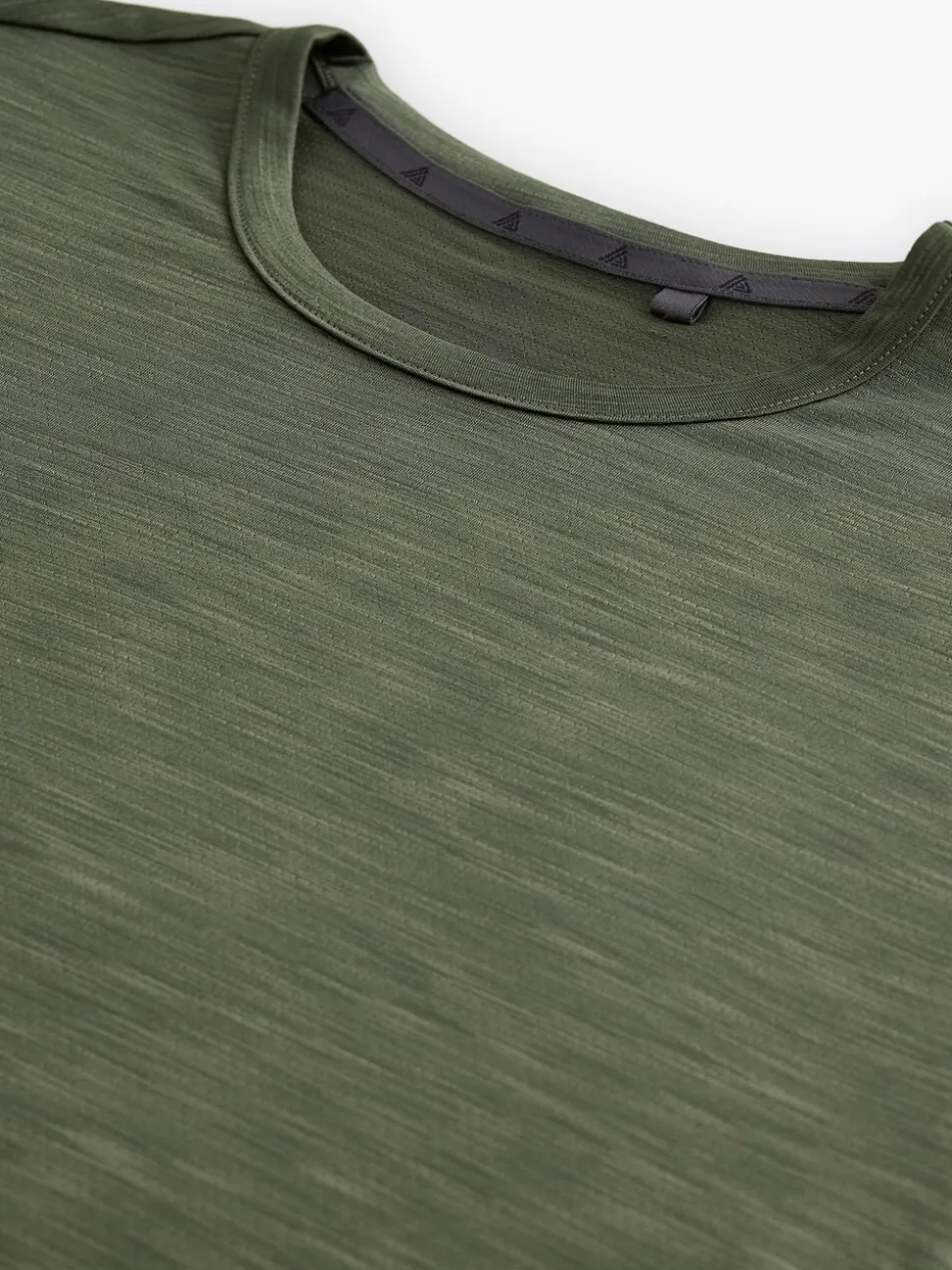 Green Short Sleeve Tee Active Gym Training Top