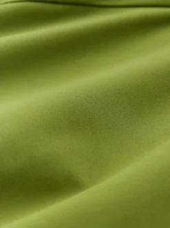 Green Shower Resistant Anorak Jacket