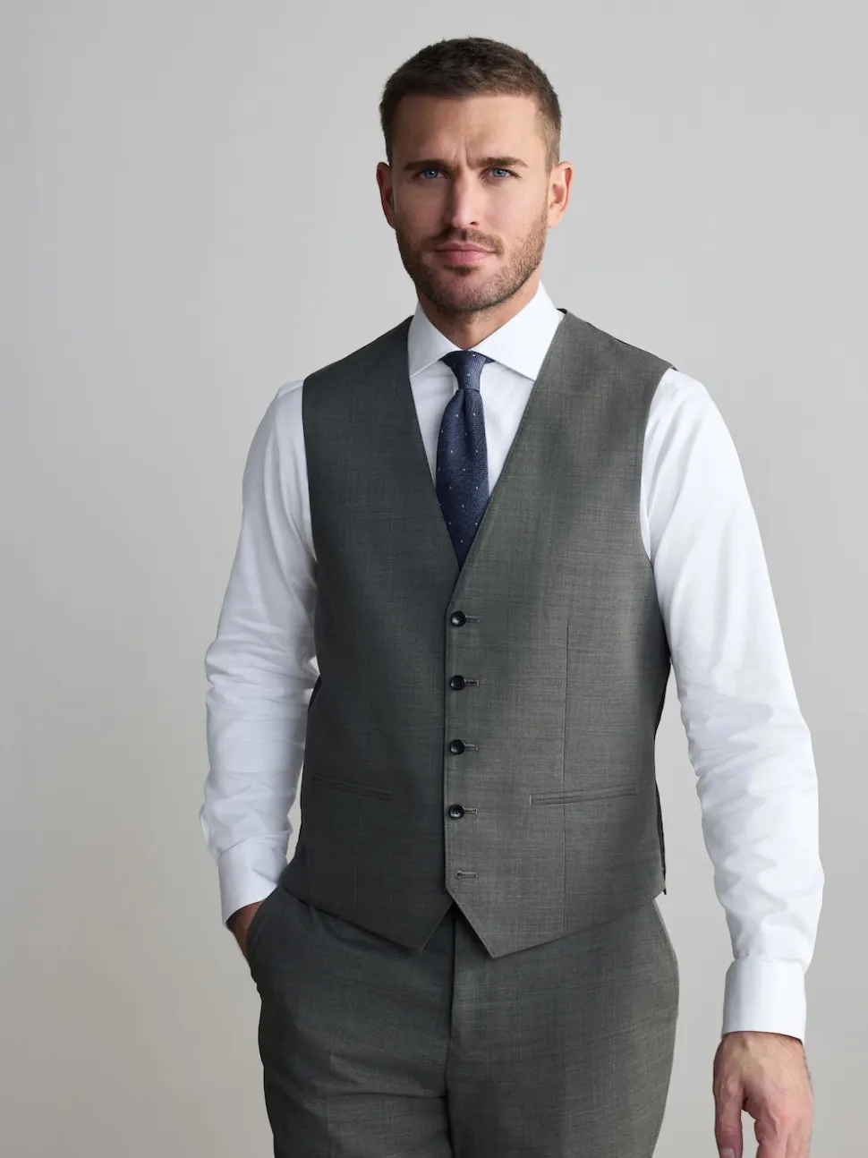 Green Signature Nova Fides Wool Waistcoat