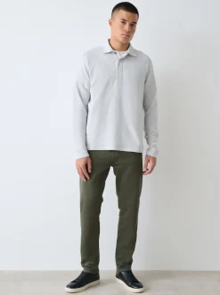Green Slim Fit Comfort Stretch Jeans