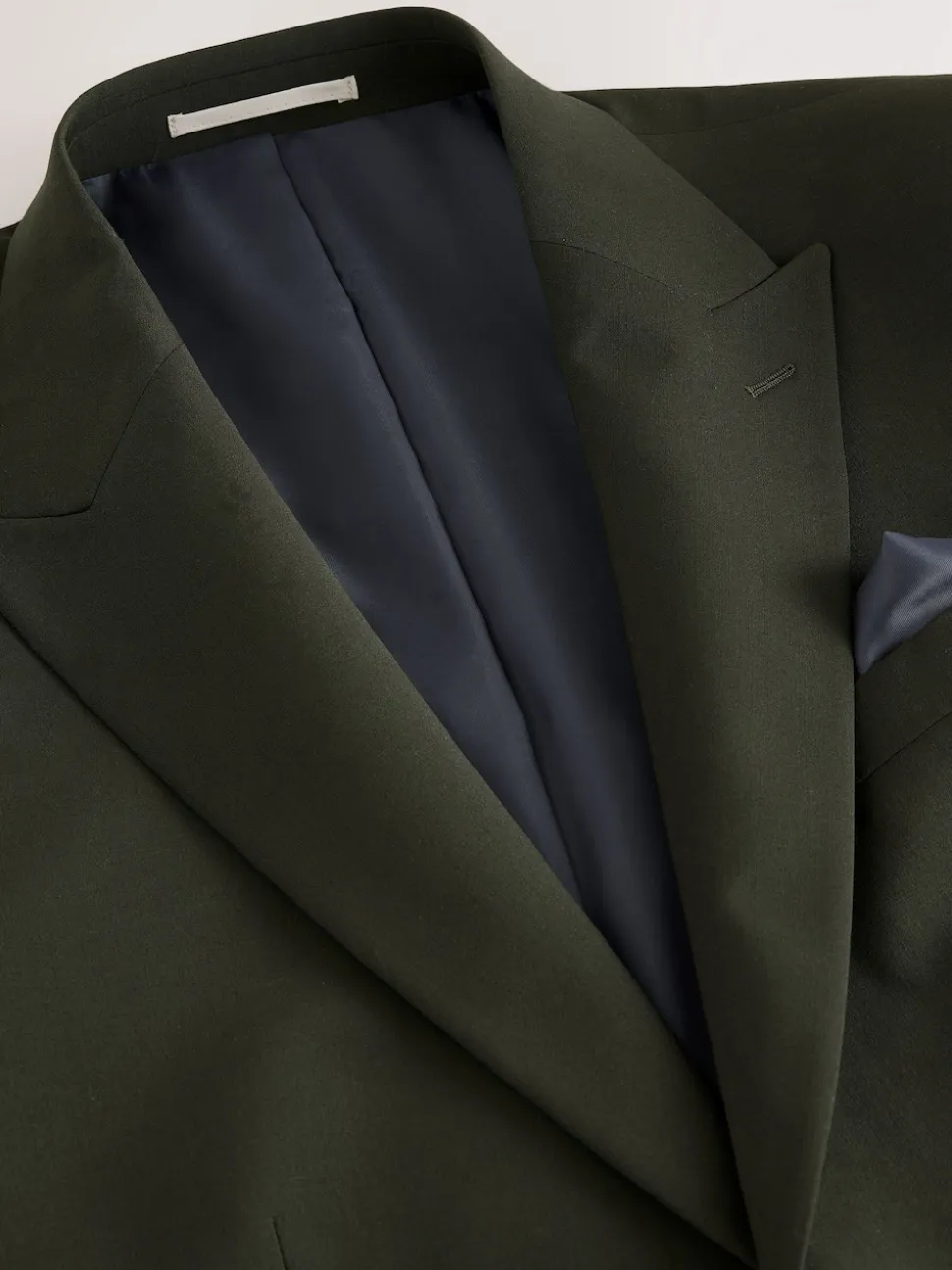 Green Slim Fit Slim Fit Motion Flex Wool Blend Suit Jacket