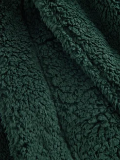 Green Snoopy Borg Dressing Gown