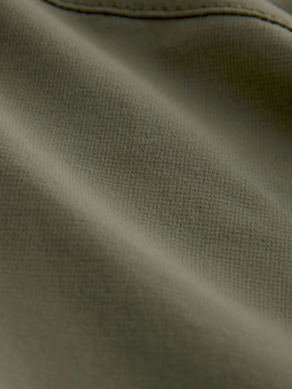Green Straight Fit Cargo Trousers