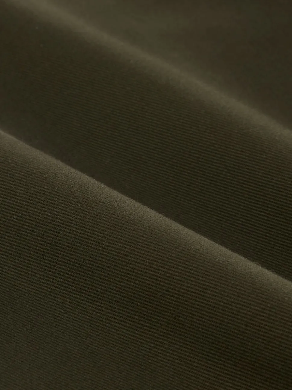 Green Straight Fit Smart Brushed Cotton TENCEL™ Lyocell Blend Chinos With Belt