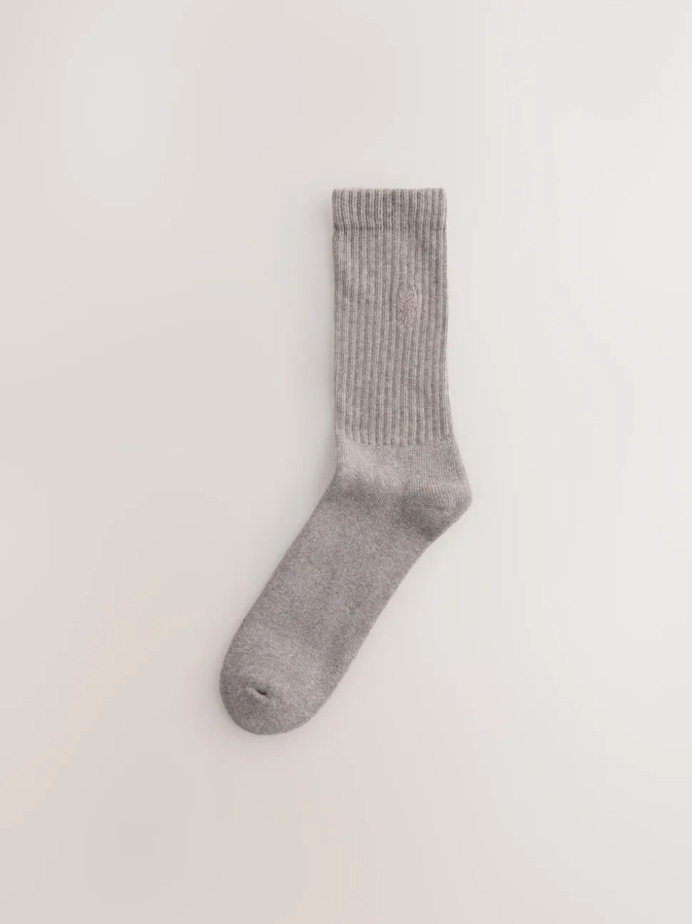 Green/Neutral Stag Embroidered Heavyweight Socks 10 Pack