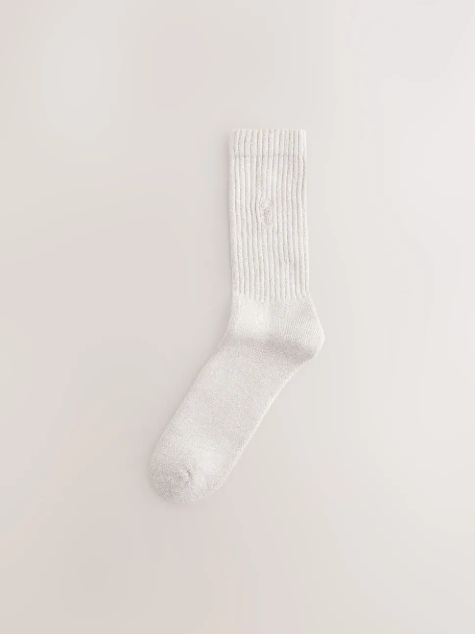 Green/Neutral Stag Embroidered Heavyweight Socks 10 Pack