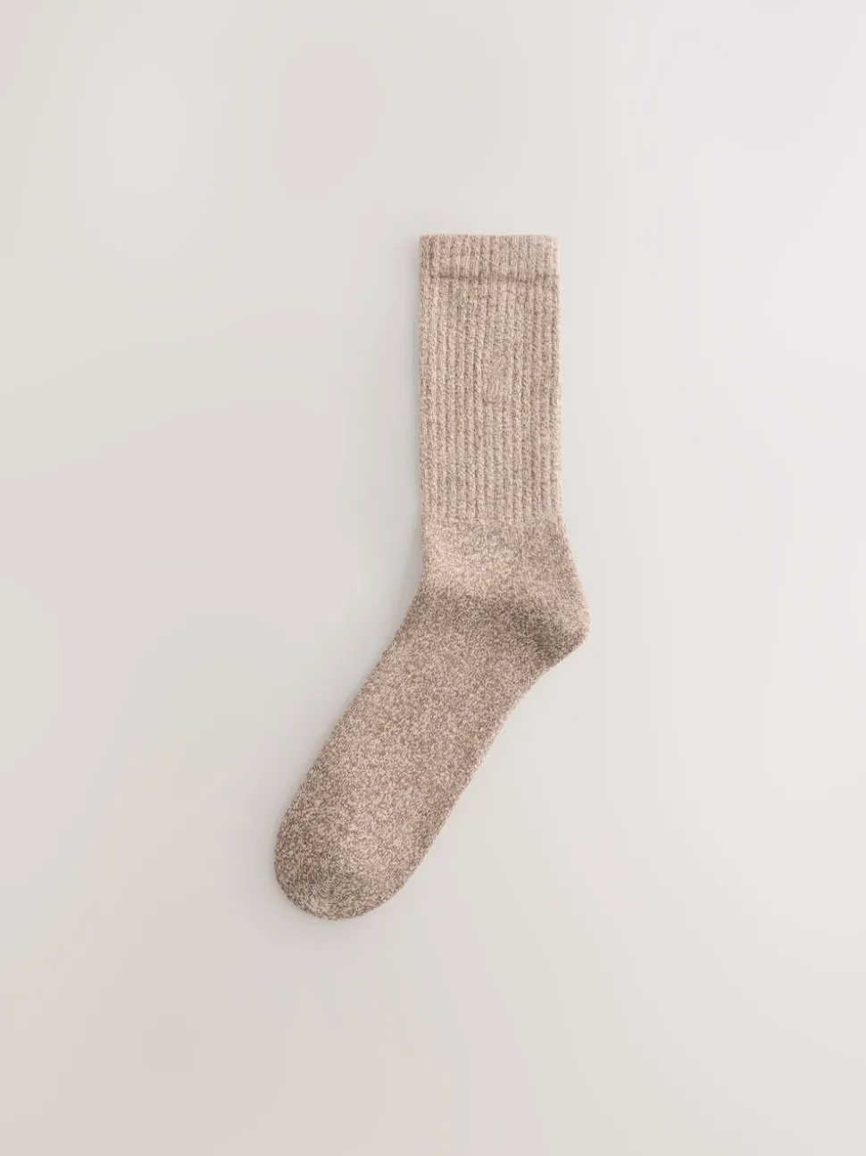 Green/Neutral Stag Embroidered Heavyweight Socks 10 Pack