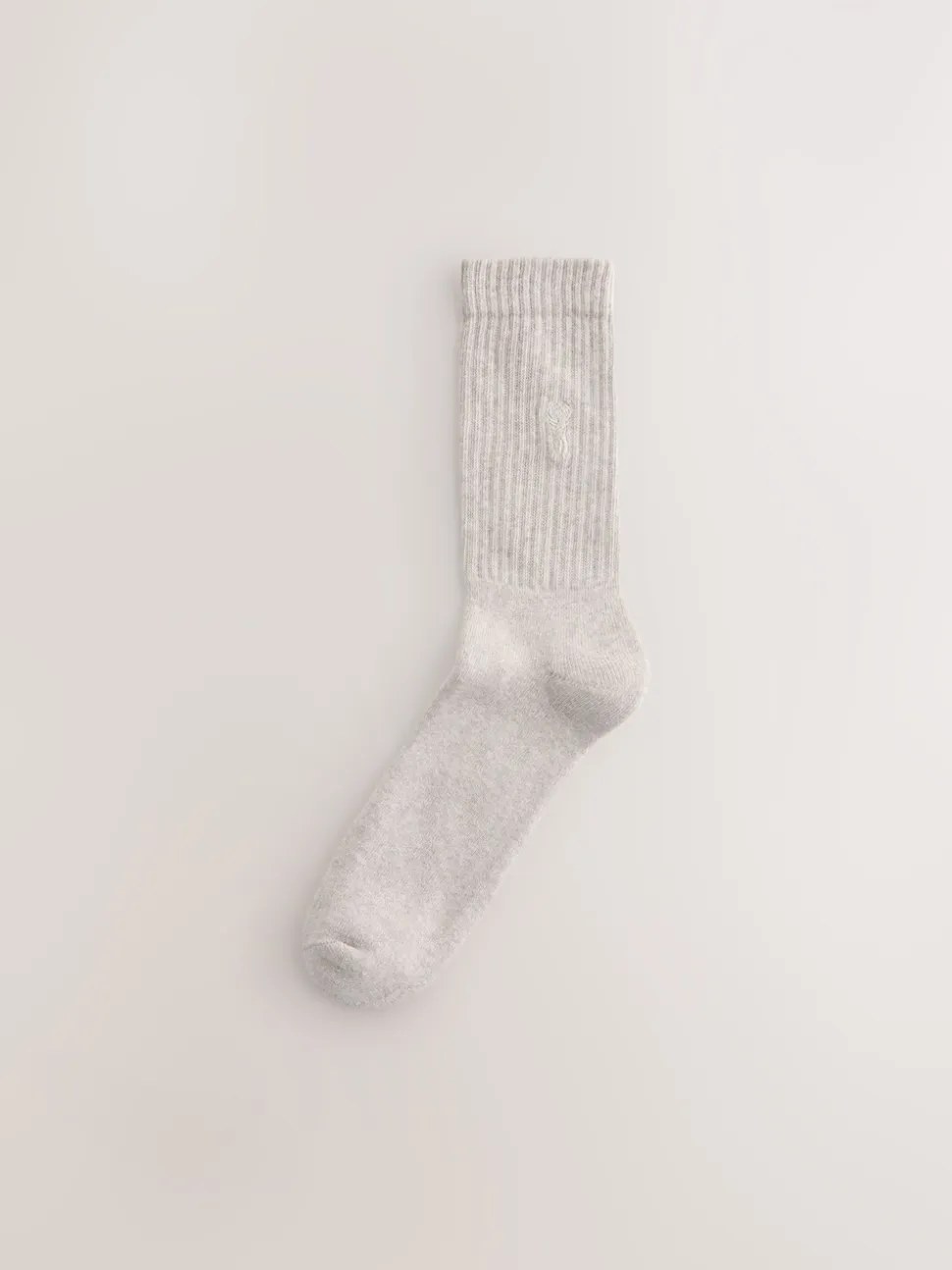 Green/Neutral Stag Embroidered Heavyweight Socks 10 Pack