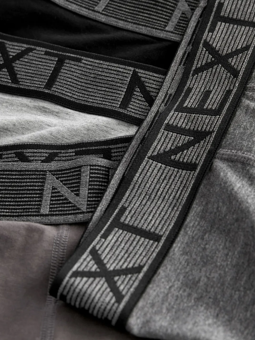 Grey 10 pack Cotton Rich Blend Hipsters Boxers