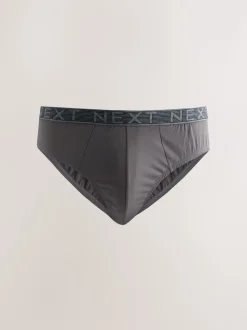 Grey 10 pack Cotton Rich Briefs