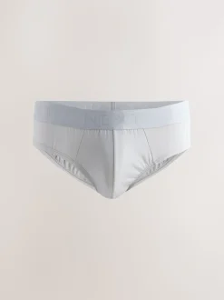 Grey 5 Pack Cotton Rich Briefs