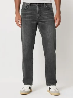 Grey - ThermoGen Straight Fit Motionflex Jeans