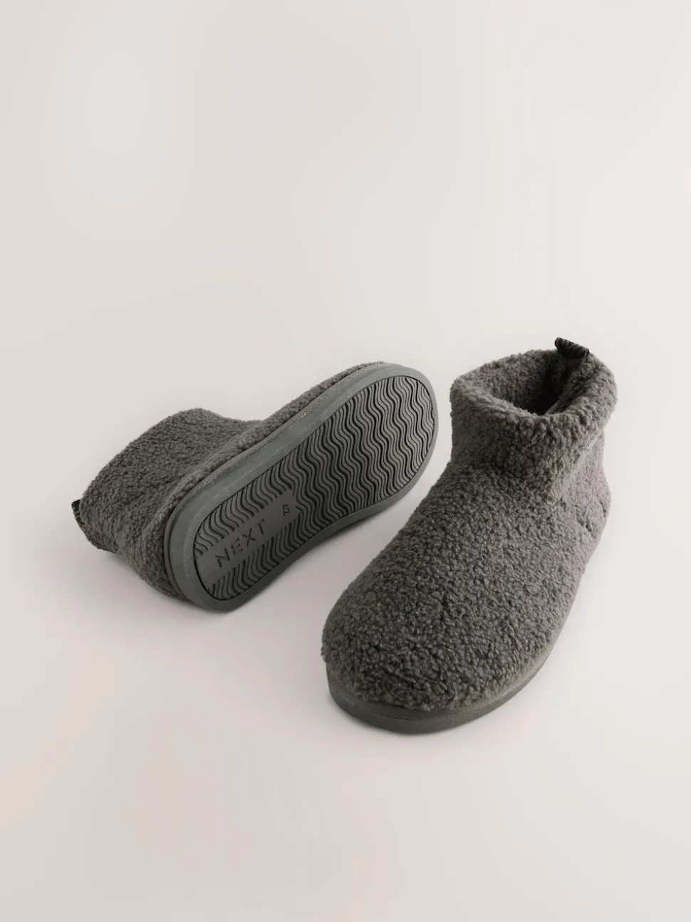 Grey Borg Boot Slippers