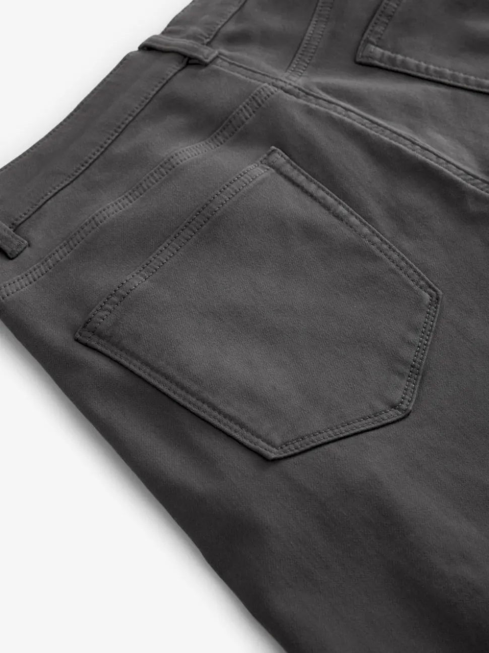 Grey Charcoal Slim Fit Comfort Stretch Jeans