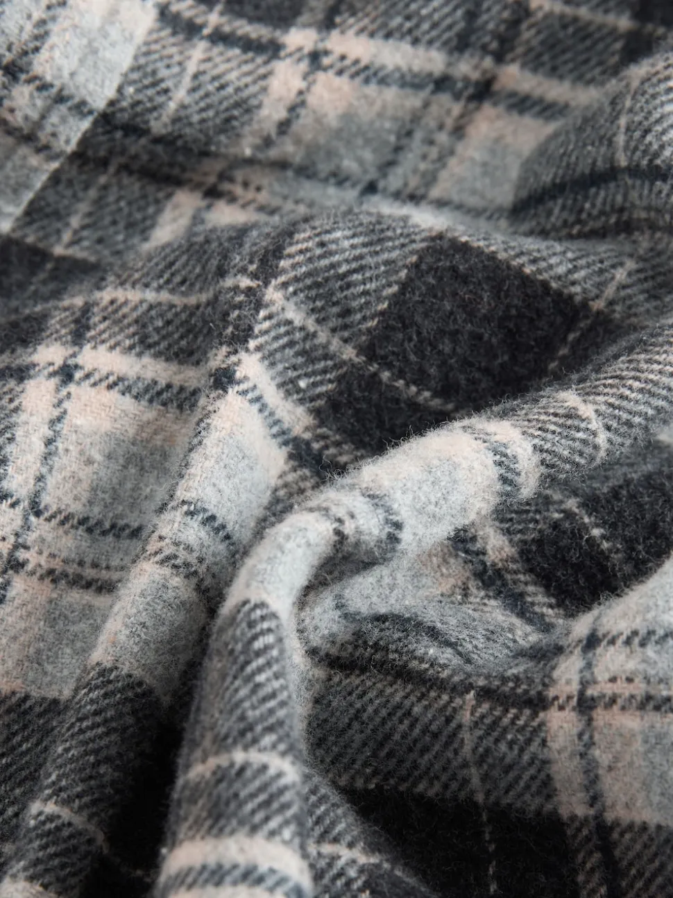 Grey Check Signature Long Sleeve Check Shirt