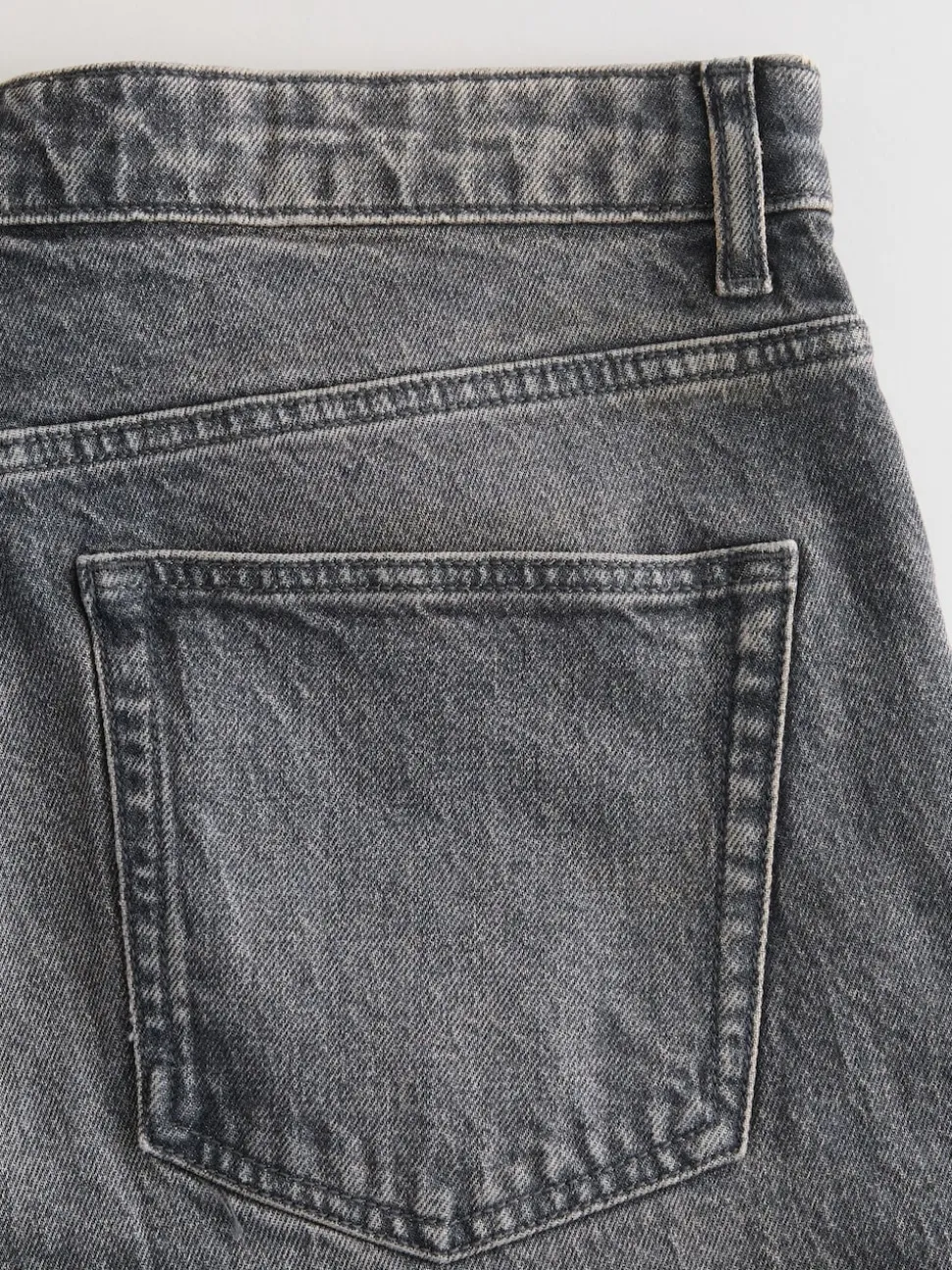 Grey Edit Flare Jeans