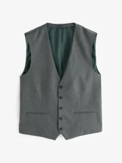 Grey Flannel Suit Waistcoat