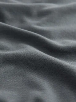 Grey Muscle Fit Essential Crew Neck T-Shirt