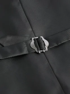 Grey Signature Zignone Italian Wool Cashmere Blend Flannel Suit Waistcoat