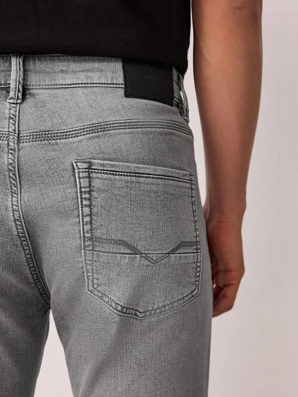 Grey Skinny Fit Comfort Stretch Jeans