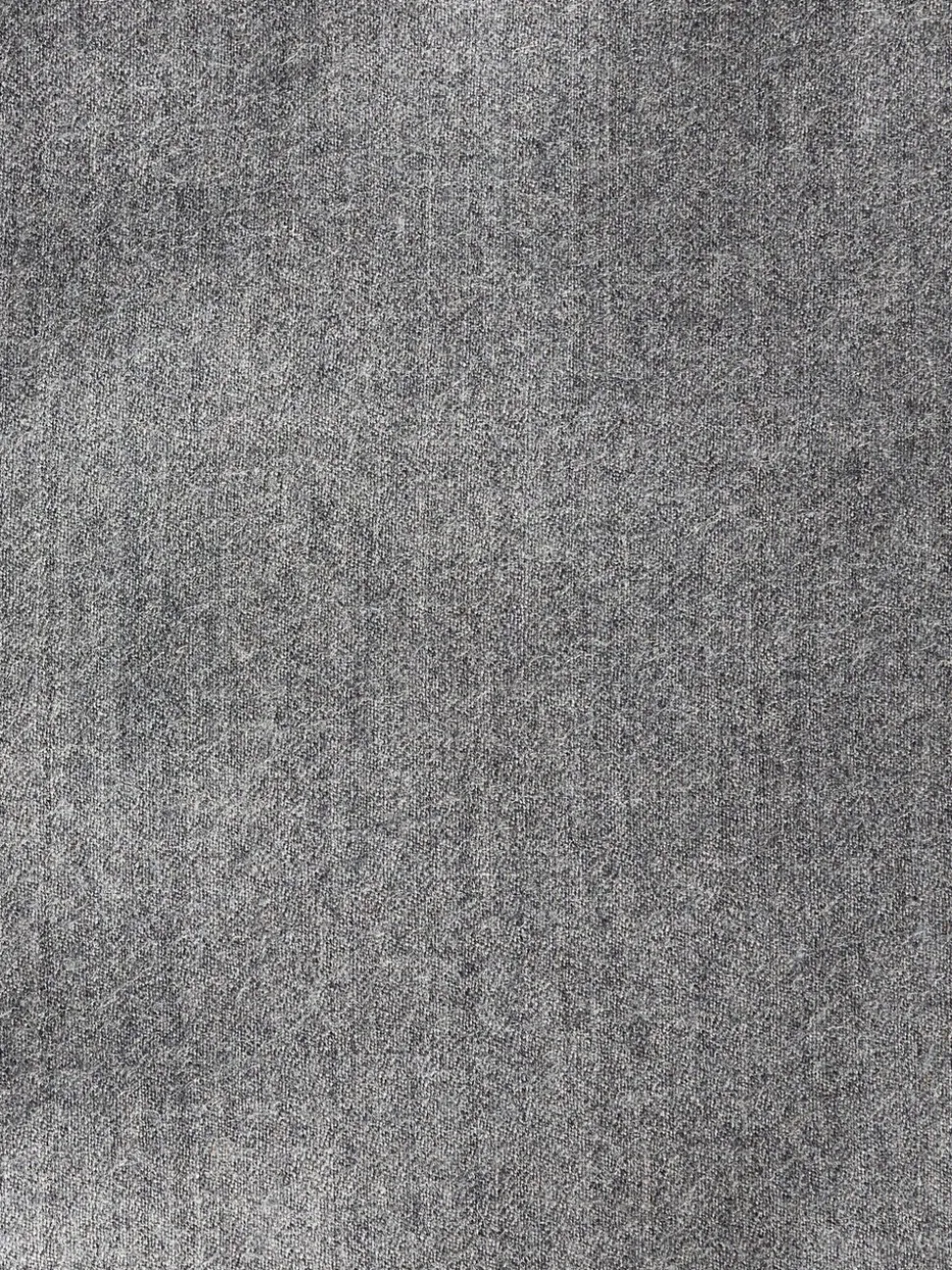 Grey Slim Fit Signature Zignone Italian Wool Cashmere Blend Flannel Suit Trousers
