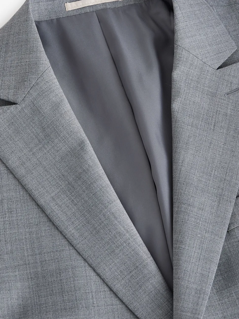 Grey Slim Fit Wool Blend Motionflex Suit Jacket