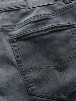 Grey Straight Fit Motionflex Jeans