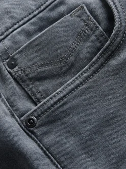 Grey Straight Fit Motionflex Jeans