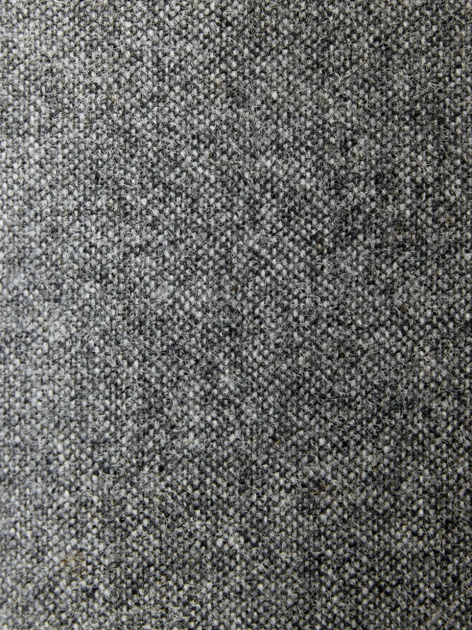 Grey Tailored Fit Signature Abraham Moon 100% British Wool Donegal Suit Trousers