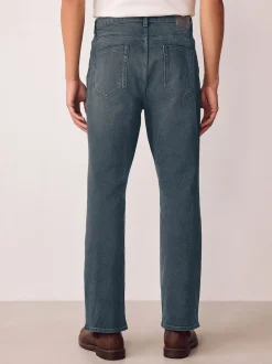 Grey Tint Bootcut Vintage Wash Denim Jeans