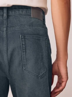 Grey Tint Bootcut Vintage Wash Denim Jeans