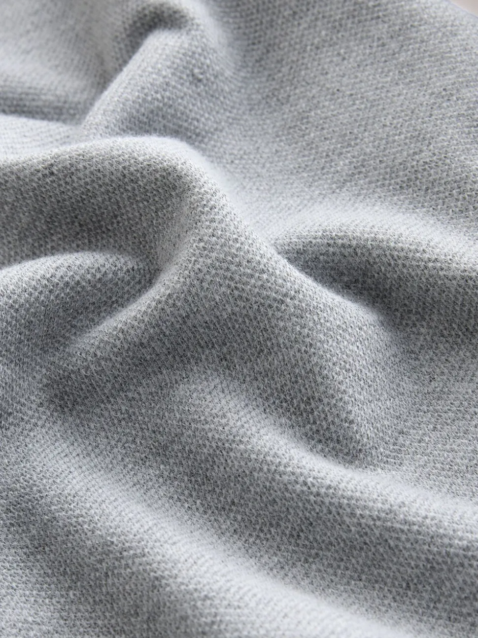 Grey/Blue Jersey Twill Popper Shackets 2 Pack