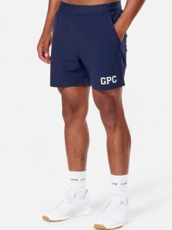 Gym + Coffee Blue Game Changer Train Shorts