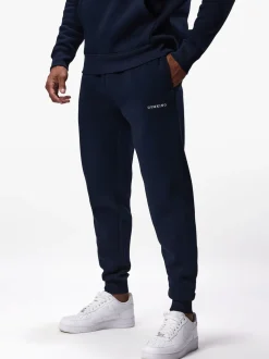 Gym King Blue Linear Fundamental Joggers