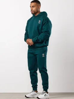 Gym King Green Aventus Fleece Joggers
